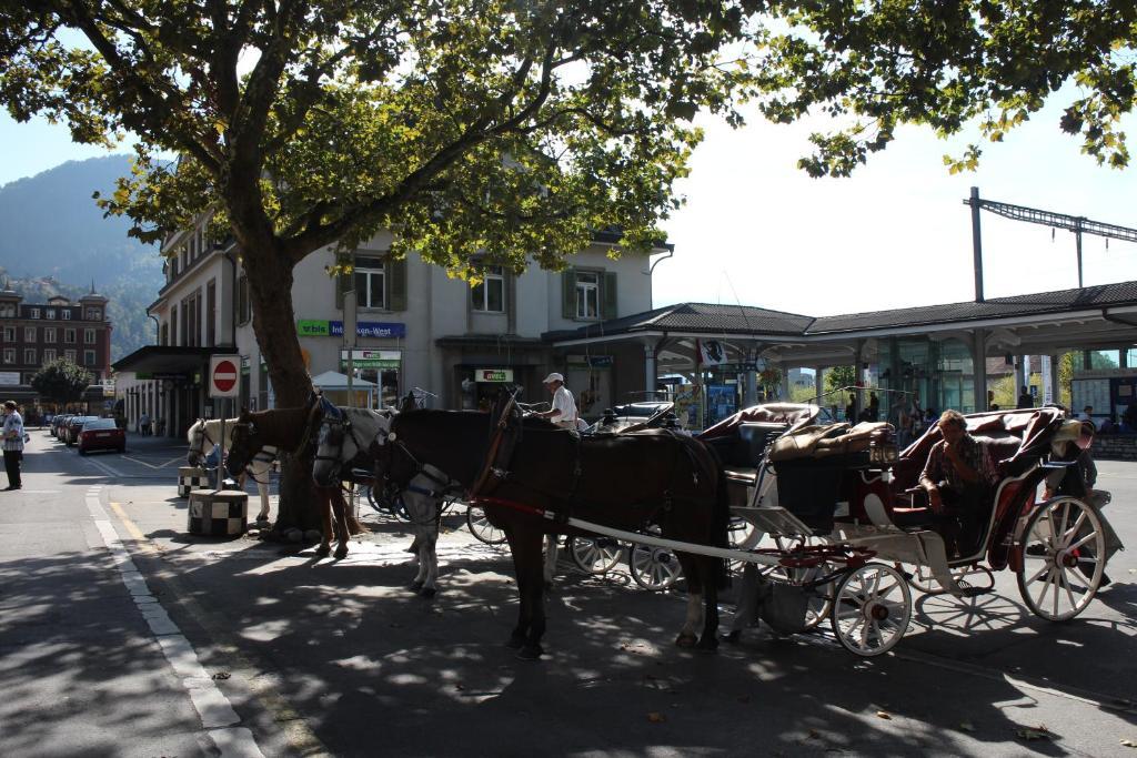 Hotel Bahnhof Interlaken Zewnętrze zdjęcie